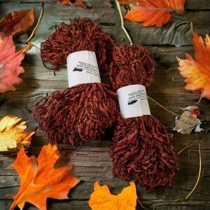 Newtons Yarn Country Wool Acrylic Rayon 320 Yards Made In France Puff and Stuff.